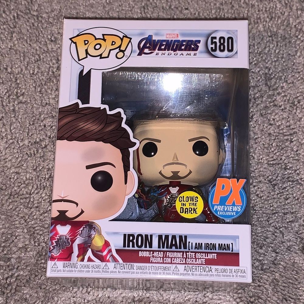 Funko Pop: Iron Man [I Am Iron Man] (GITD)